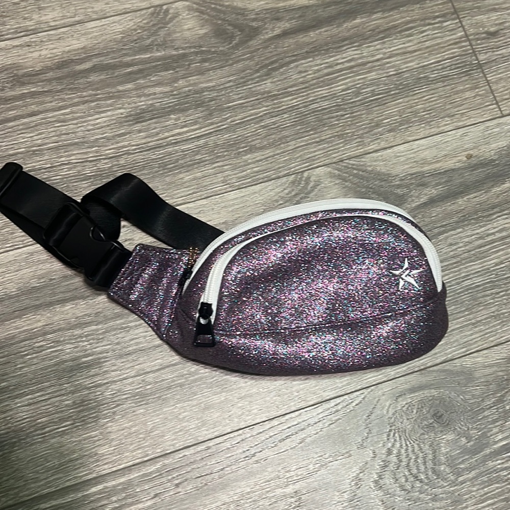 Rebel Athletic purple shimmer Fanny pack
